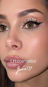 Nobody does divine glitter like Jenna Tanisha – this champagne base with gold shimmer naturally steals the spotlight. | LH cosmetics