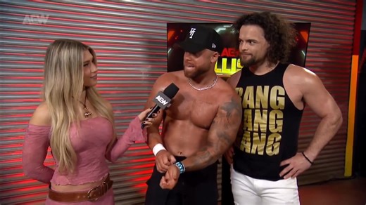 47K views · 1K reactions | aew The Bang Bang Gang reflect on last week's tag team match, but with Juice Robinson & austin gunn outnumbered, they turn to ace austin for backup! | Bullet Club | Facebook