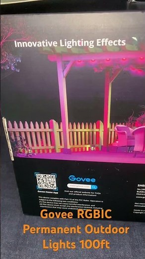 Govee 100ft RGBIC Permanent Outdoor Lights