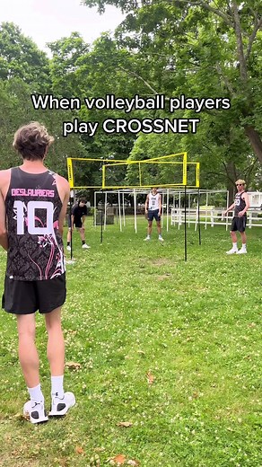 Its almost like @crossnet was made for us 🥰 #volleyball #volleyballworld #volleyballplayer #fyp