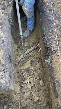 Building Masonry Stone Veneer Steps part 1 Digging Footings #diy