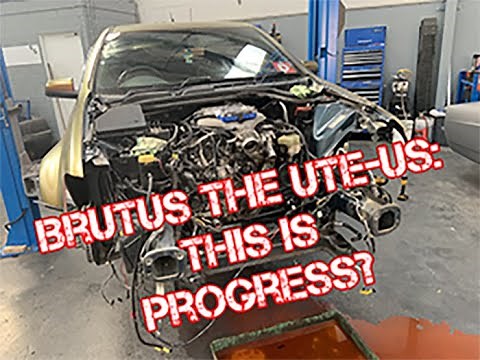 VE Commodore SV6 engine replacement - Brutus' Heart Surgery Continues