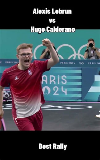 Best Rally | Alexis Lebrun vs Hugo Calderano | Paris 2024 Olympic Games