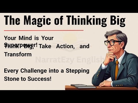 The Magic of Thinking Big Book Summary 📘 | Improve English Skills & Fluency ✅ | ESL Graded Reader