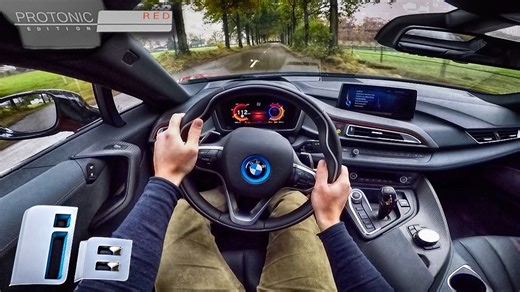 BMW i8 Protonic Red Edition POV Test Drive – Stunning Performance & Style by AutoTopNL