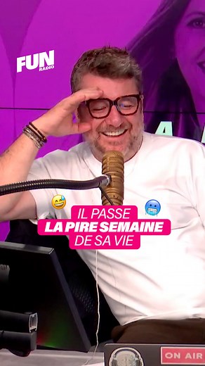 193K views · 2.5K reactions | Si vous avez besoin de relativiser votre journée, on vous laisse écouter la folle semaine de Christophe… 藍  Bruno sur Fun Radio, du lundi au vendredi de 6h à 10h en direct sur Fun Radio 勺 | Fun Radio | Facebook