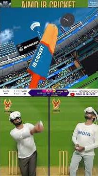 Unbelievable VR Cricket Experience! AIMD IB Cricket | Real Batting + VR Game
