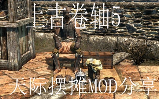 阳光灿烂开心摆摊《上古卷轴5》重制版摆摊mod分享
