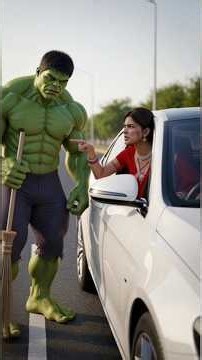 Hulk bana Ameer larki ka Ghar wala#hulk #ai #viral #hulkvideo