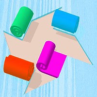 Color Roll 3D | Free to play online color rolling puzzle game.