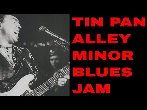 Tin Pan Blues Jam Slow as Hell Stevie Ray Style Jam Track (B Minor)