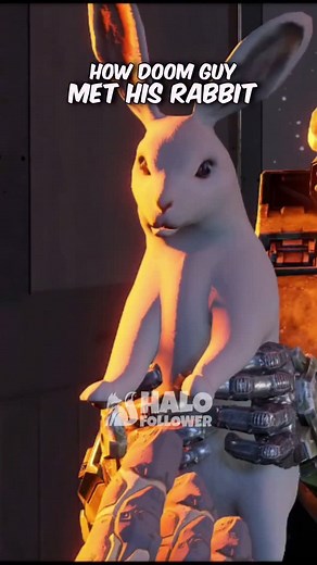 Poor daisy 🐰 #doomslayer #Masterchief Full 8 minute episode on Youtube (link in bio) CHIEF N DOOM EPISODE 4 | Halo Follower