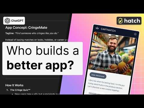 ChatGPT vs. Hatch: Which AI Actually Builds What You Ask For? 🤔