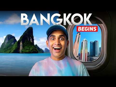 Krabi to Bangkok at 6AM ✈️ Bangkok Trip Begins | Ep.1 🇹🇭