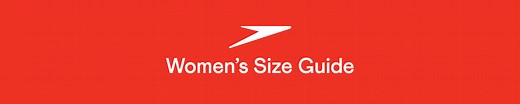 Speedo: Women's Size Guide