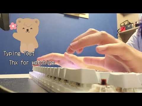 Wormier K66 color setting demonstration Gateron Brown Switches