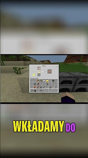 Minecraft: Jak zrobić węgiel drzewny, jedzenie i szkło! #shorts