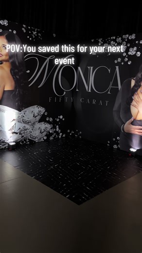 Custom Backdrops Floor Wraps the best combination for your event!🎥#fypシ #photobards #backdrops #floorwrap #events