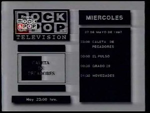 Canal 2 Rock & Pop cartelera