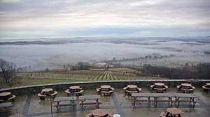 Amazing time lapse of the fog this morning from Bluemont, VA