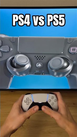 PS4 vs PS5 Playstation Controller #playstation