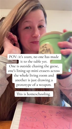 A Typical Morning in Homeschooling: Chaos and Fun