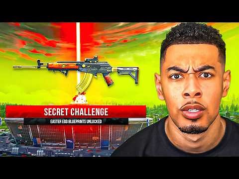 Unlocking ALL 3 SECRET Blueprints in Warzone *SOLO* (Stadium Easter Eggs)