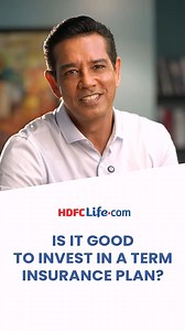 Is a term plan worth it? 💯 Protect your fam, save on taxes, and sleep better at night. 🛡️💤 Check your plan options now at hdfclife.com! Follow us for more! [HDFC Life, Sar Utha Ke Jiyo, finance, term plans, policy, life insurance, financial planning, taxes, security, family] #claim #termmplans #lifeinsurance #finance #planning | HDFC Life