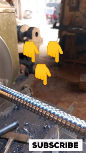 Cutting Left-Hand Acme Threads on the Metal Lathe #mechanicalengineering #acme #viral