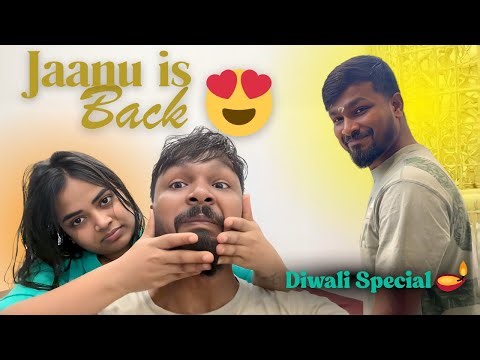 From now on, it's a festival 😍 Diwali With Jaanu ❤️ | @ramwithjaanu