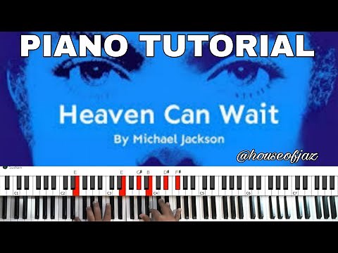 Heaven Can Wait by Michael Jackson - QUICK PIANO TUTORIAL!