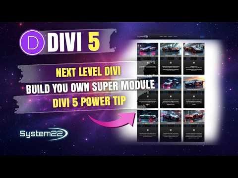 Divi 5 Super Module – Build Your Own Powerful Custom Module