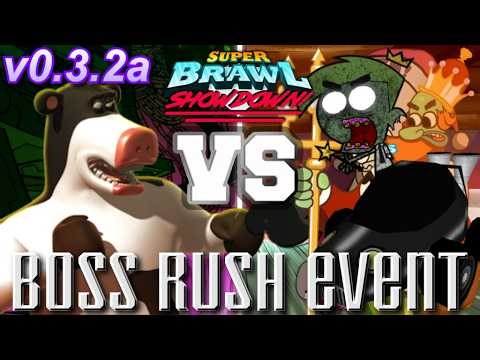 Otis Boss Rush | Super Brawl Showdown v0.3.2a Boss Rush Event/Tournament Gameplay