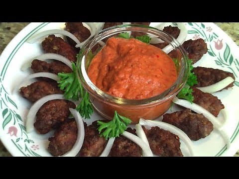 Ćevapčići with Ajvar, Slovenian recipe
