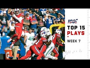 Top 15 Plays from Week 7 | NFL 2019 Highlights