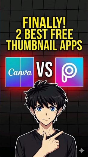 Canva vs PixelLab – 90% creators yahan galti karte hain tum kaunsa use kar rahe ho 🤔 #shorts #algrow