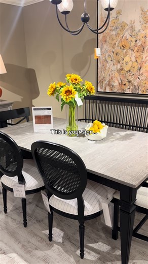 This is your sign… to get a new dining table ✨ The place where everyone gathers deserves an upgrade. Whether it’s weeknight dinners or hosting your friends, the right table changes everything. Take advantage of this month’s savings: - Save 20% when you spend $3,500 or more - Save 15% when you spend up to $3,499 Your dream dining space is waiting. #t#tampafurnituret#tampainteriordesignt#tampahomesb#brandonhomestampainteriors