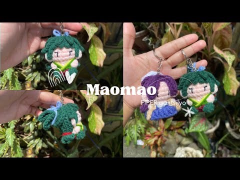 MAOMAO - Apothecary Diaries Inspired Crochet Keychain 🐈💛