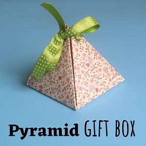 4.3K views · 107 reactions | Pyramid Gift Box Tutorial | DIY Gift Box...