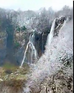 1.8M views · 94K reactions | Beautiful winter sceneries at Plitvice Lakes ❄❤❄ #plitvice #plitvicelakes #winter #nature #waterfalls #croatia | Plitviceblog | Facebook