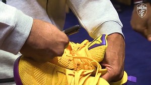 306K views · 10K reactions | It was 4 years ago today that Kobe Bryant gifted LeBron James with the game-worn shoes from his last game in Cleveland. ❤️ (: Cleveland Cavaliers) | theScore | Facebook