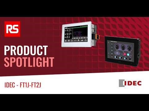 The Only U.S.-Made Wireless PLC+HMIs of Their Kind – IDEC FT1J & FT2J | RS
