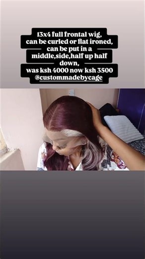 ..i have always wanted to sell affordable wigs that i made from scratch.#wigs #handmade #diy