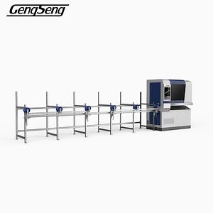 [Hot Item] CNC or Semi-Automatic Metal Stainless Steel Iron Tube & Pipe Fiber Laser Cutting Machine