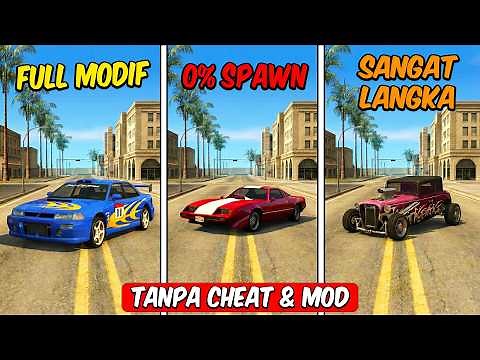 RAHASIA SEMUA MOBIL SPORT DI GTA SAN ANDREAS