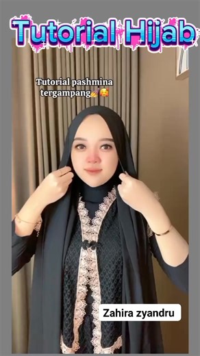 5.1K views · 66 reactions | Tutorial Hijab Pashmina Simple #Tutorialhijab #Hijabkekinian #Stylehijab #Reels #HijabOotd #HijabOutfit #Fyp #Hijabsimple #Hijaber #Viral #Stylecantik | Zahira zyandru | Facebook