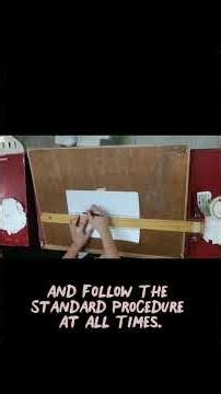 Proper Standard Operating Procedure in Drafting Workstation.