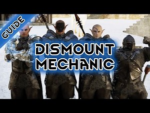 Dismount Mechanic of Mortal Online 2 Explained with details and Hints in 4k