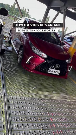 Toyota Vios 2025 with Lexus Grill and TRD Body Kit