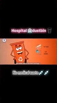 Biomedical waste 🪣🗑️ Hospital 🏥 Dustbin 🗑️ Nurse Ki Dunia All Video